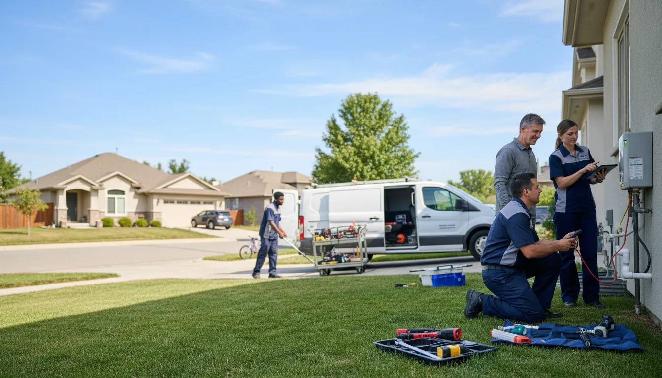 Tankless water heater service in Dunbridge, OH